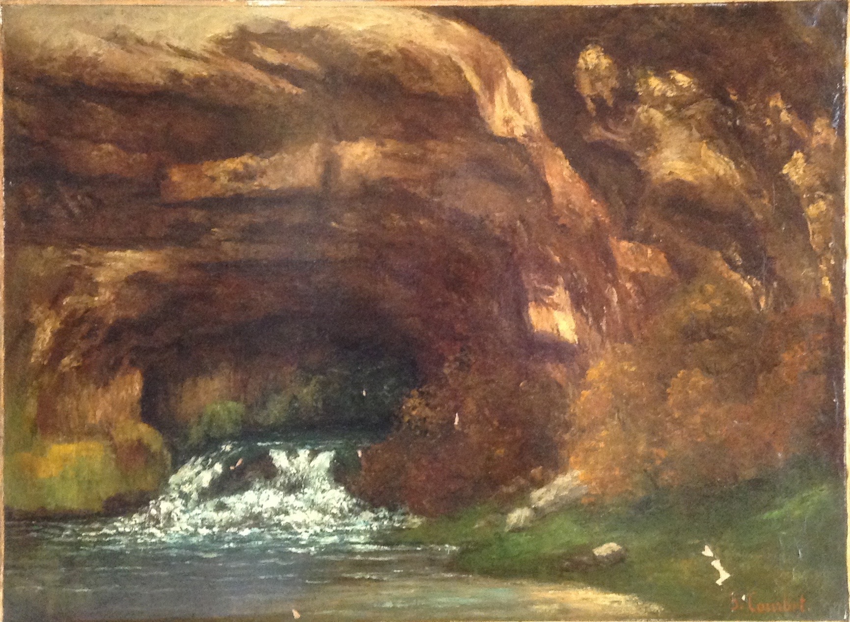 Gustave Courbet La Source Huile sur toile